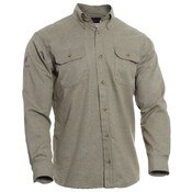 DRIFIRE 8 Cal FR TECGEN Work Shirt in Tan